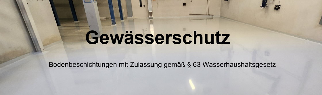 Gewässerschutz